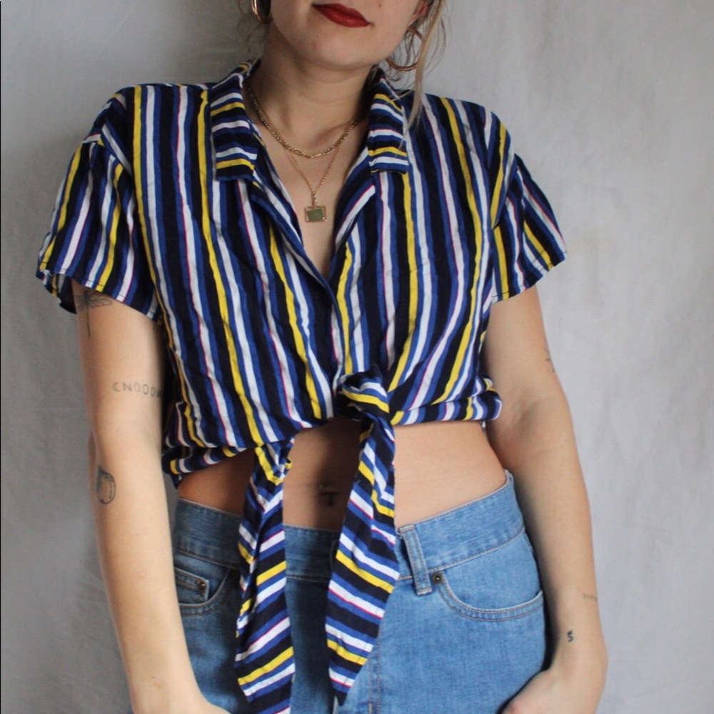 Tie Up Blouse